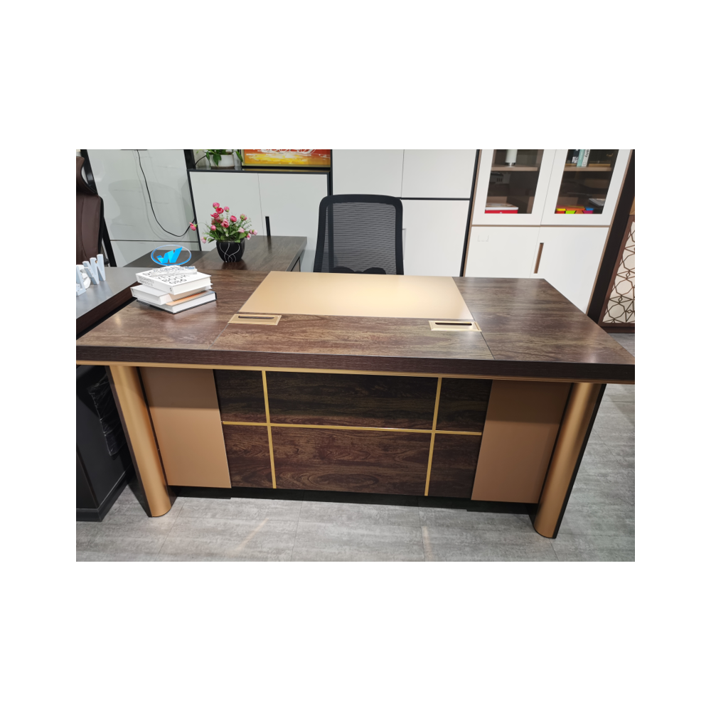BUREAU DE DIRECTION AVEC RETOUR1800*1600*750 MOD VT1909