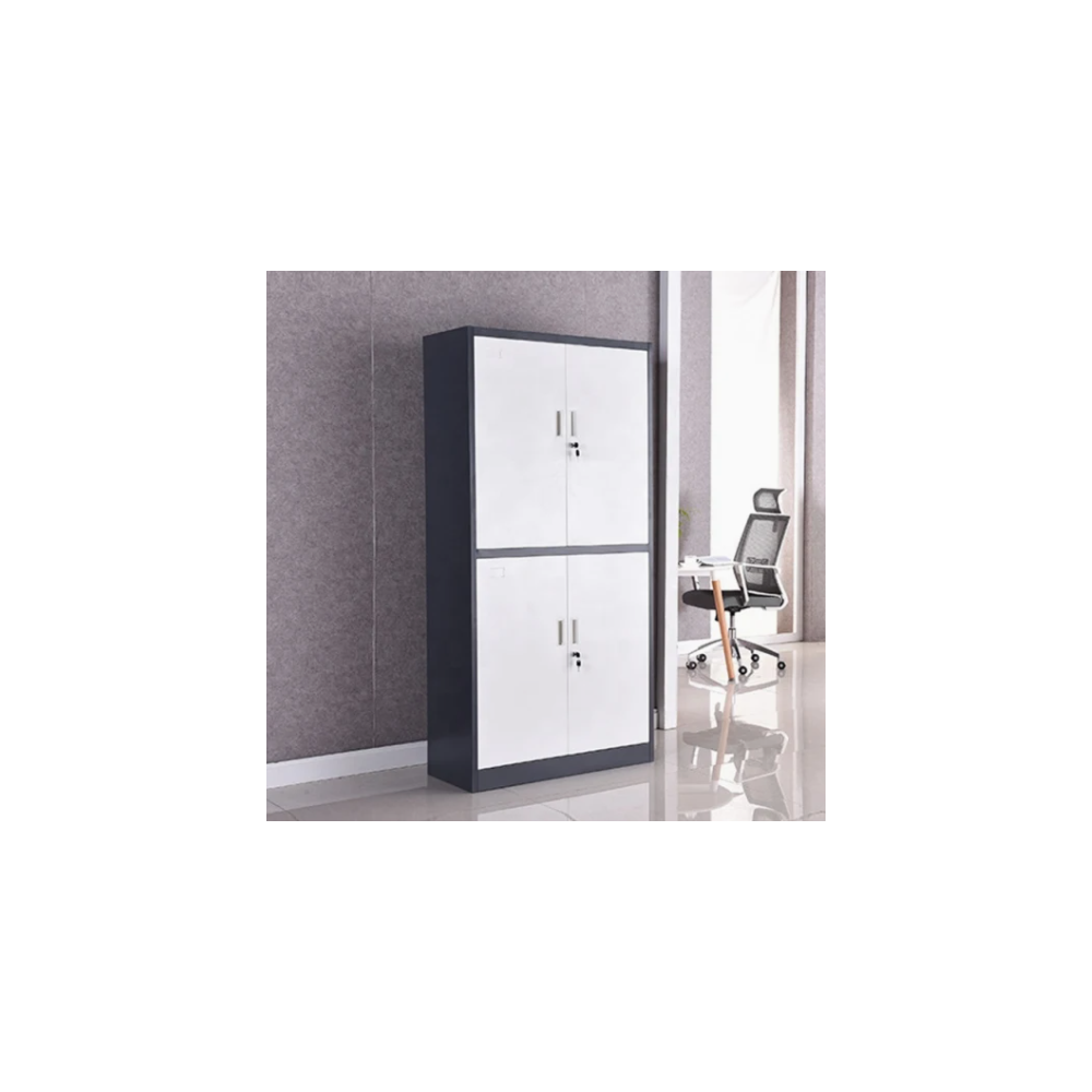 ARMOIRE EN METAL BLANCHE 900*400*1850 MOD E100