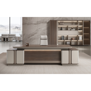 BUREAU DE LUXE AVEC ARMOIRE  2250*1000*750 MOD 21A20