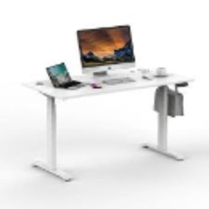 Bureau éléctrique Assis / Debout Noir Mod D-2