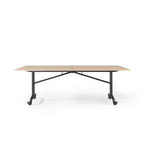 TABLES DE RÉUNION MODULABLES PLIABLES AVEC ROULETTES Mod D-4
