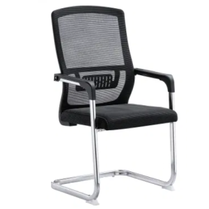 CHAISE VISITEUR NOIR MOD 8001