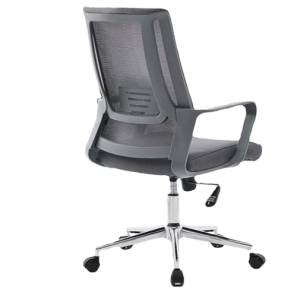 CHAISE AVEC ROULETTE GREY EN MAILLE MOD 188-3BG