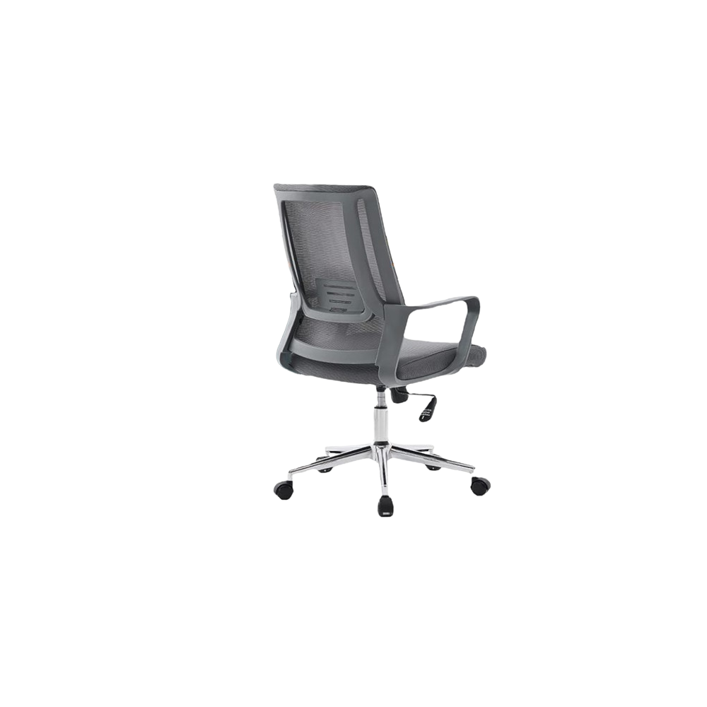 CHAISE AVEC ROULETTE GREY EN MAILLE MOD 188-3BG