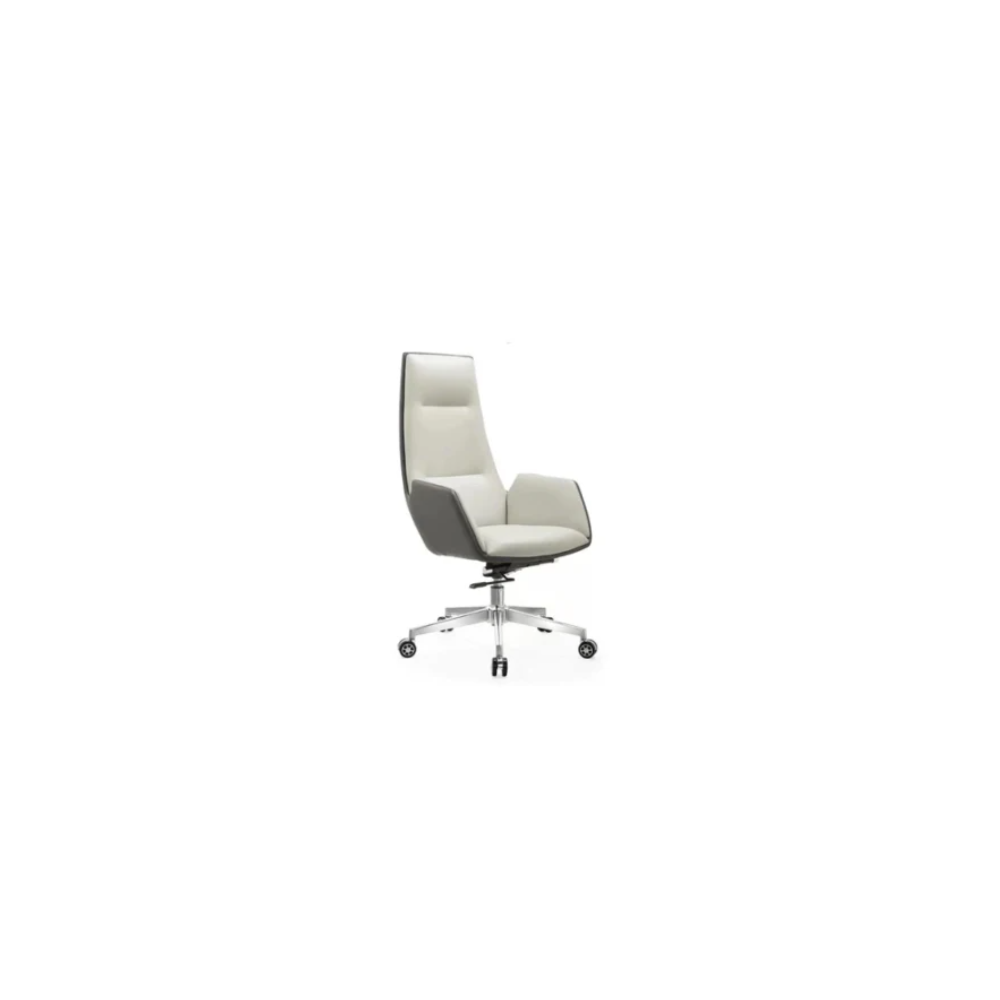 chaise ergonomique en cuir MOD 6615A