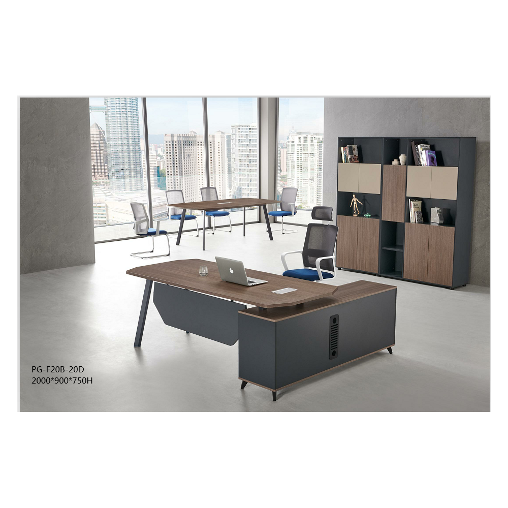 bureau de luxe en bois moderne