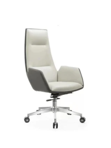 chaise ergonomique en cuir MOD 6615A