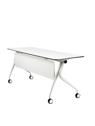 Table de travail contemporaine pliable avec roulettes Mod DD-2