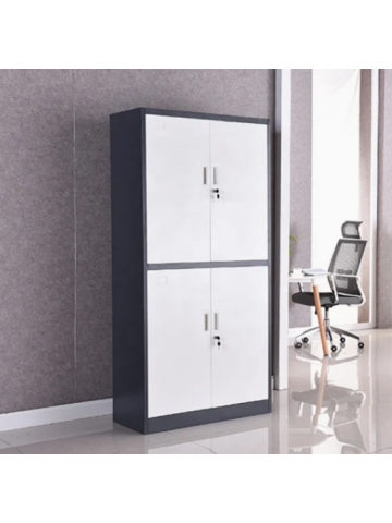 ARMOIRE EN METAL BLANCHE 900*400*1850 MOD E100